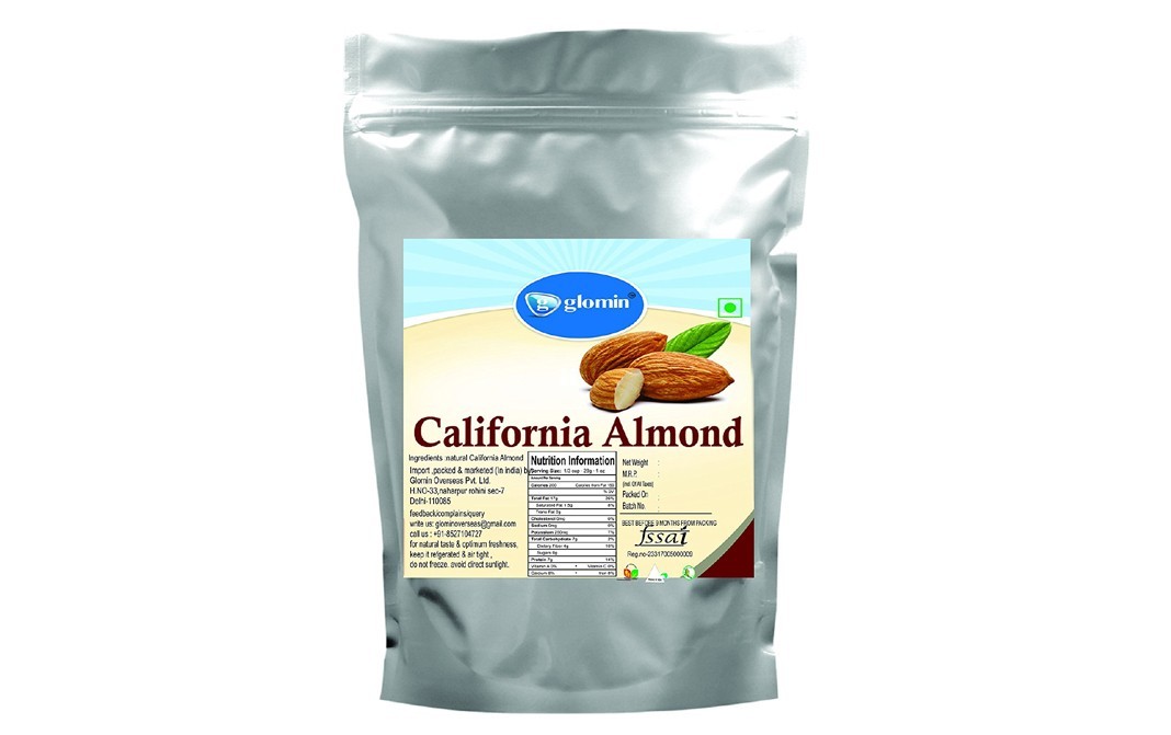 Glomin California Almond    Pack  250 grams